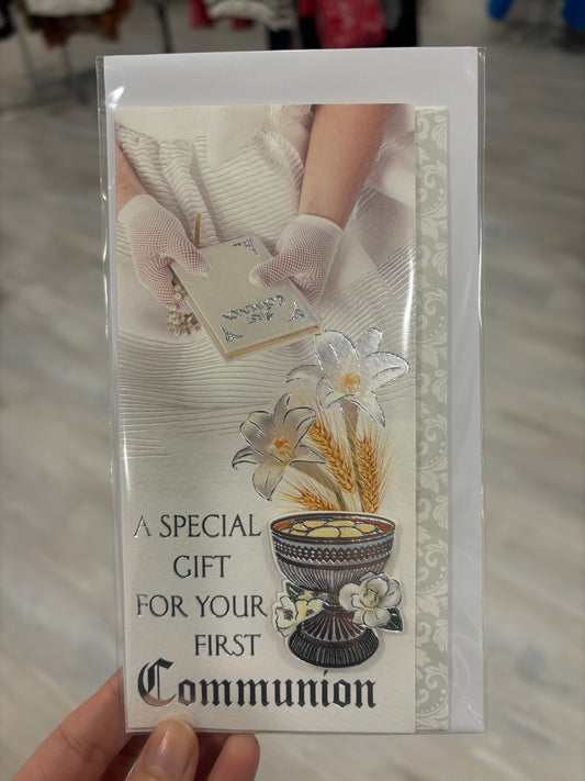 Communion Card - A Special Gift for your Communiin