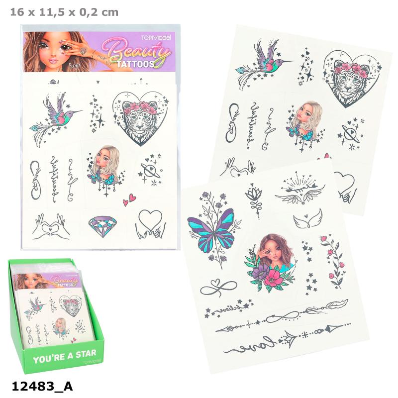 TOPModel Tattoos BEAUTY and ME