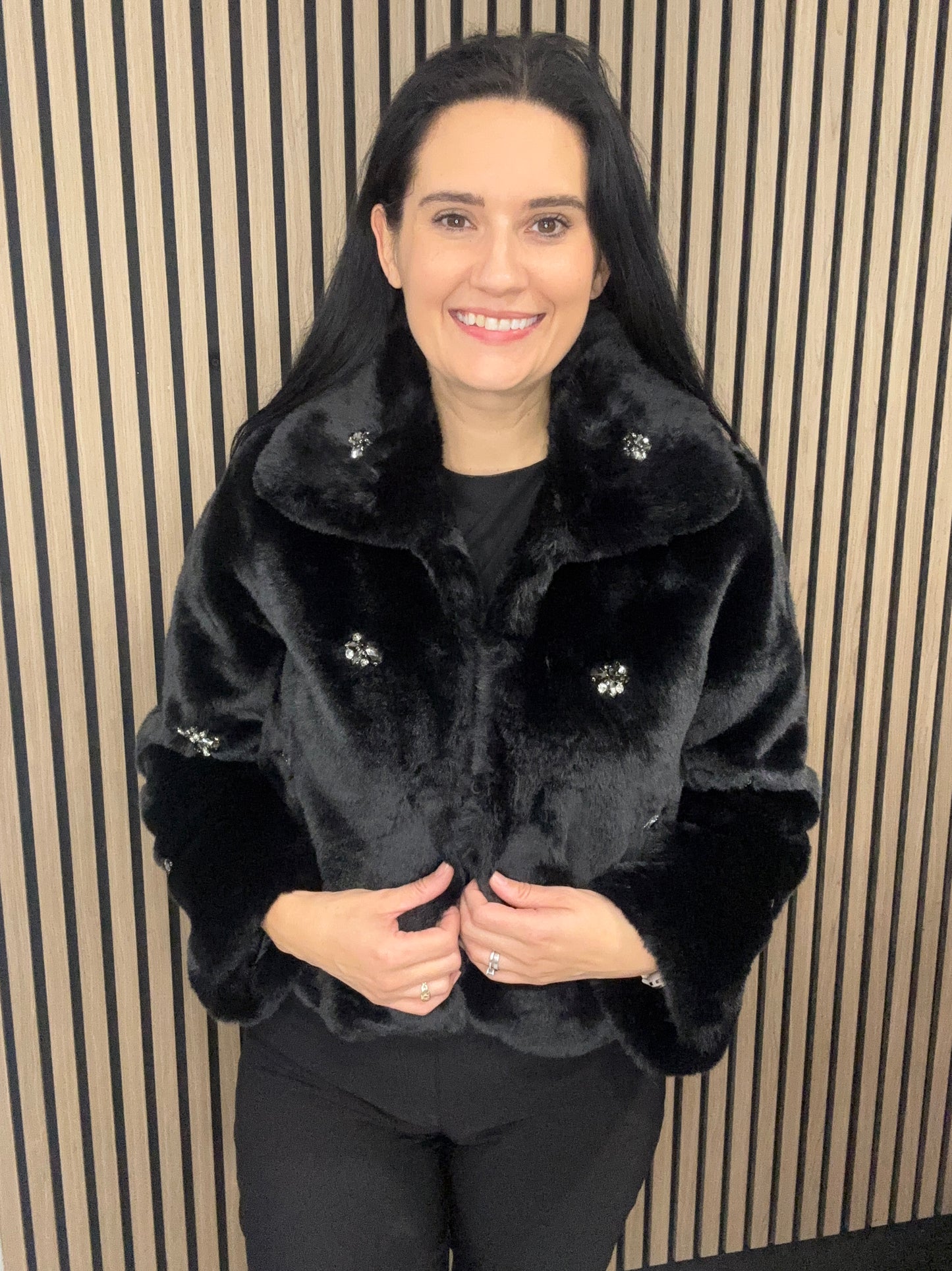 Theresa Faux Fur Coat