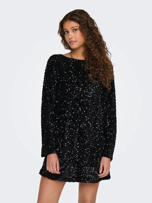 ONLANIKA BLACK SHORT DRESS