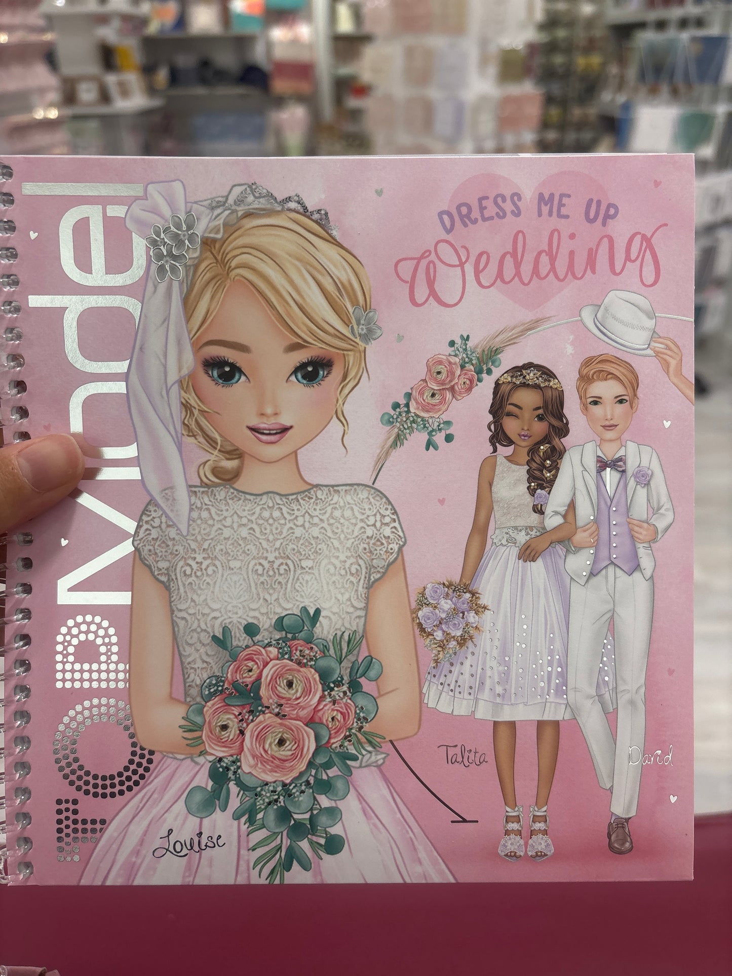 TOPModel Dress Me Up Stickerbook Wedding