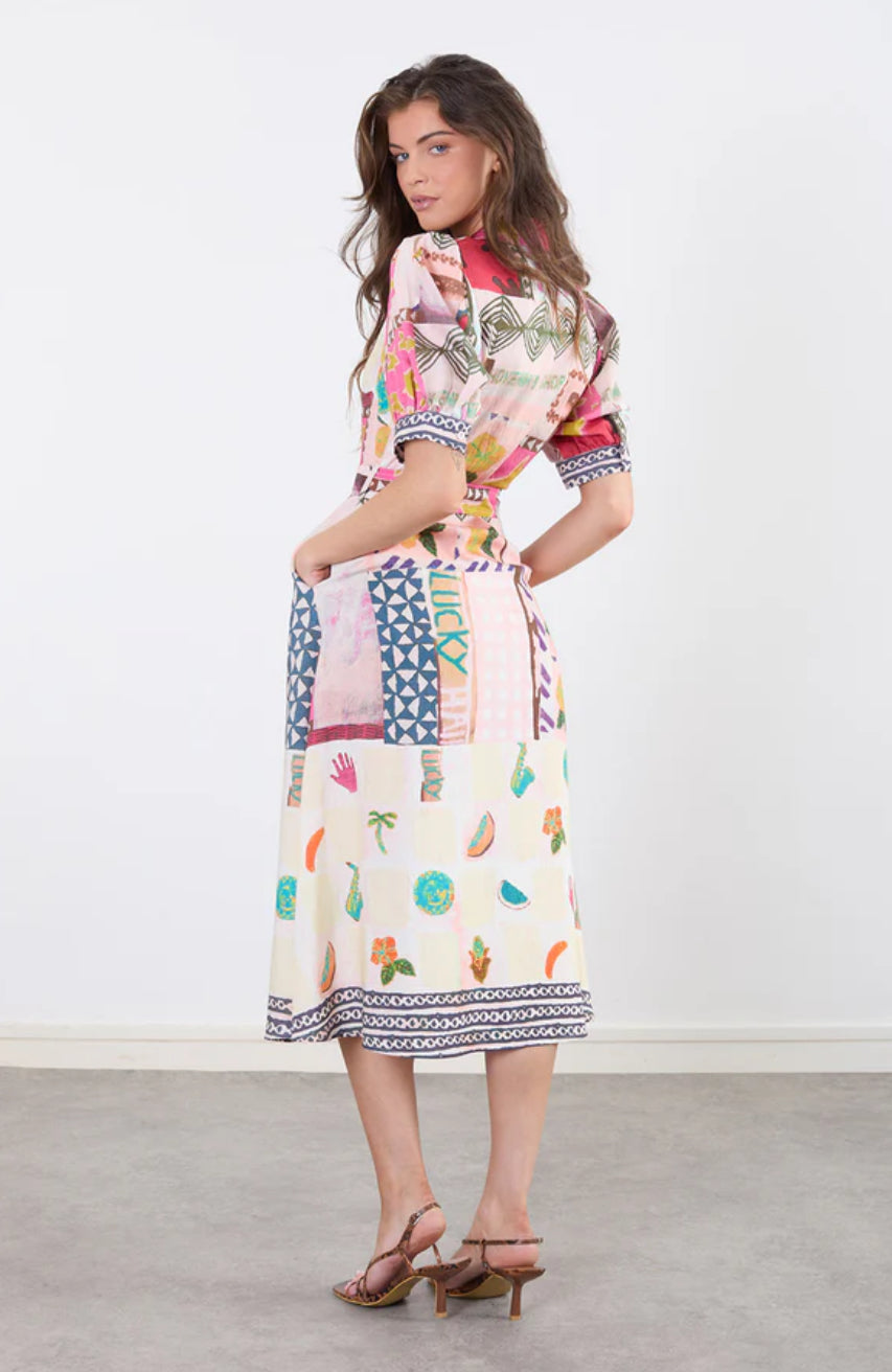 MA81209 Patterned Marc Dress