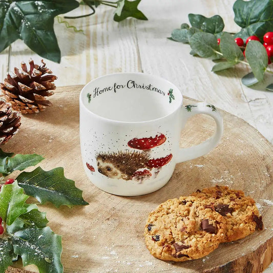 Wrendale Designs Home for Christmas Mug