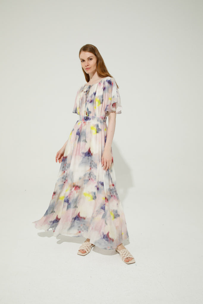 Pepia multi print dress