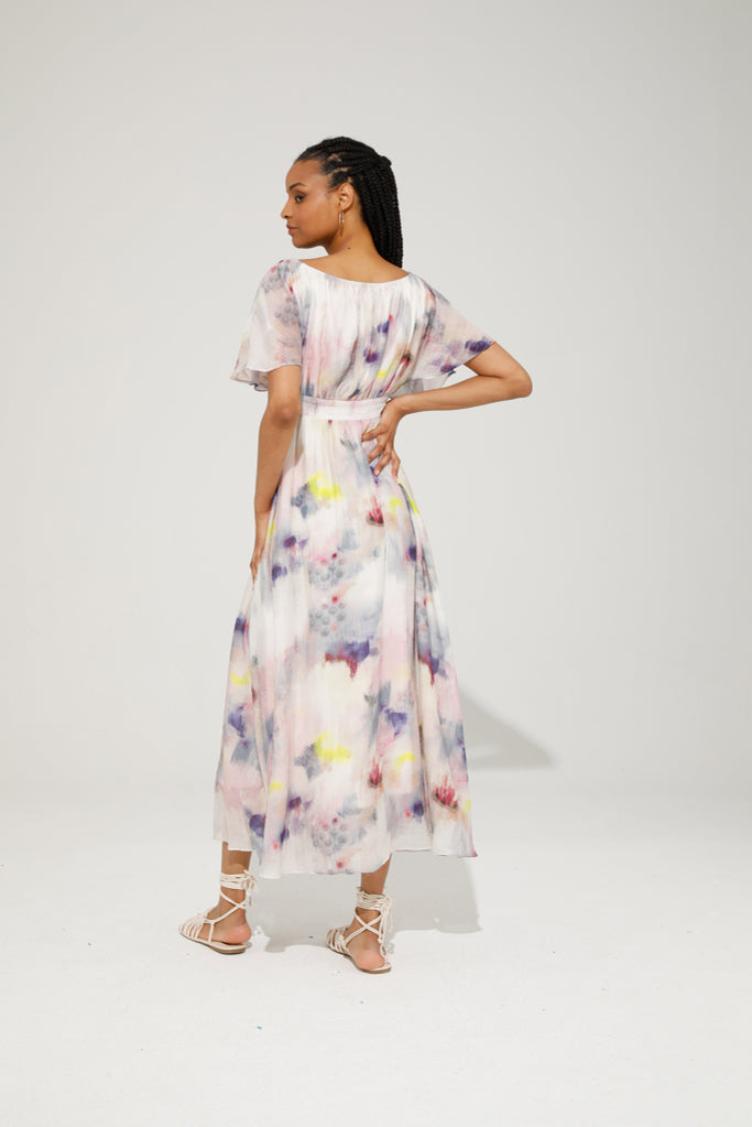 Pepia multi print dress