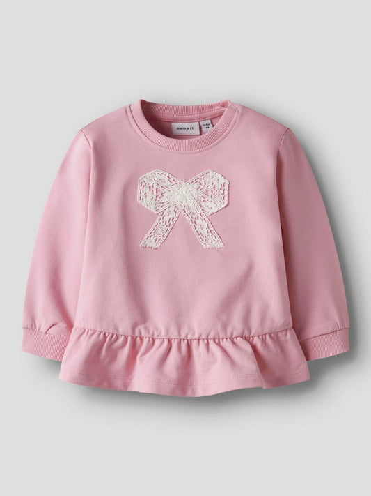 ORGANIC COTTON SWEATSHIRT Cameo Pink