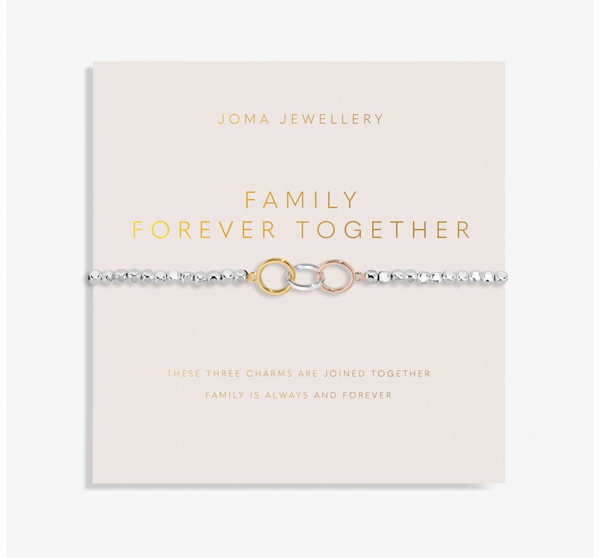 Forever Yours ' Family Forever Together ' Bracelet