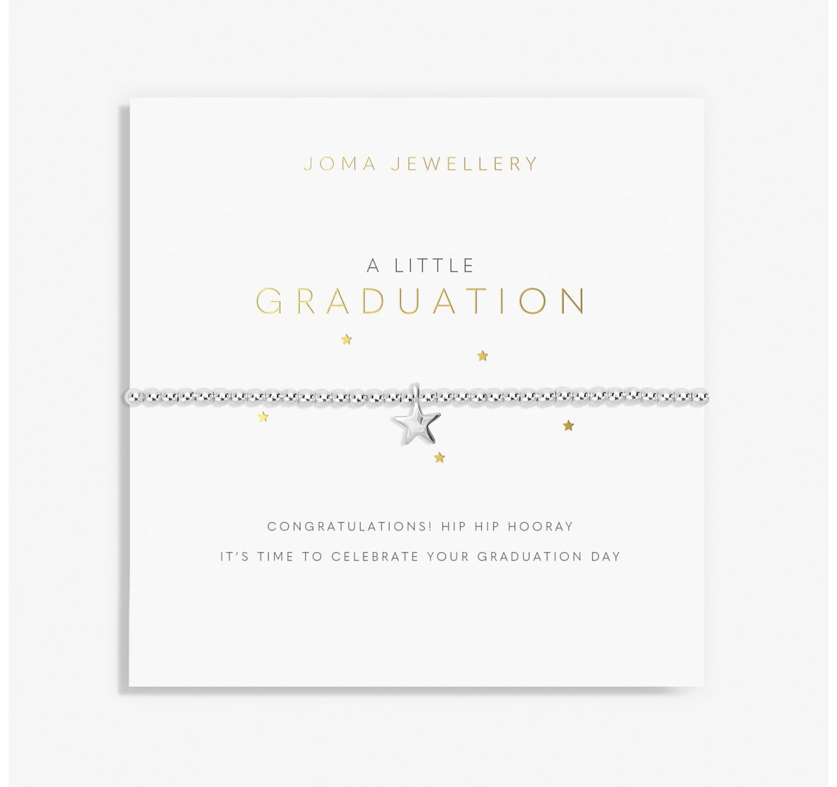 A LITTLE GRADUATION BRACELET