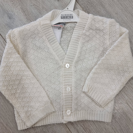 Christening/ Baptism cardigan off white unisex