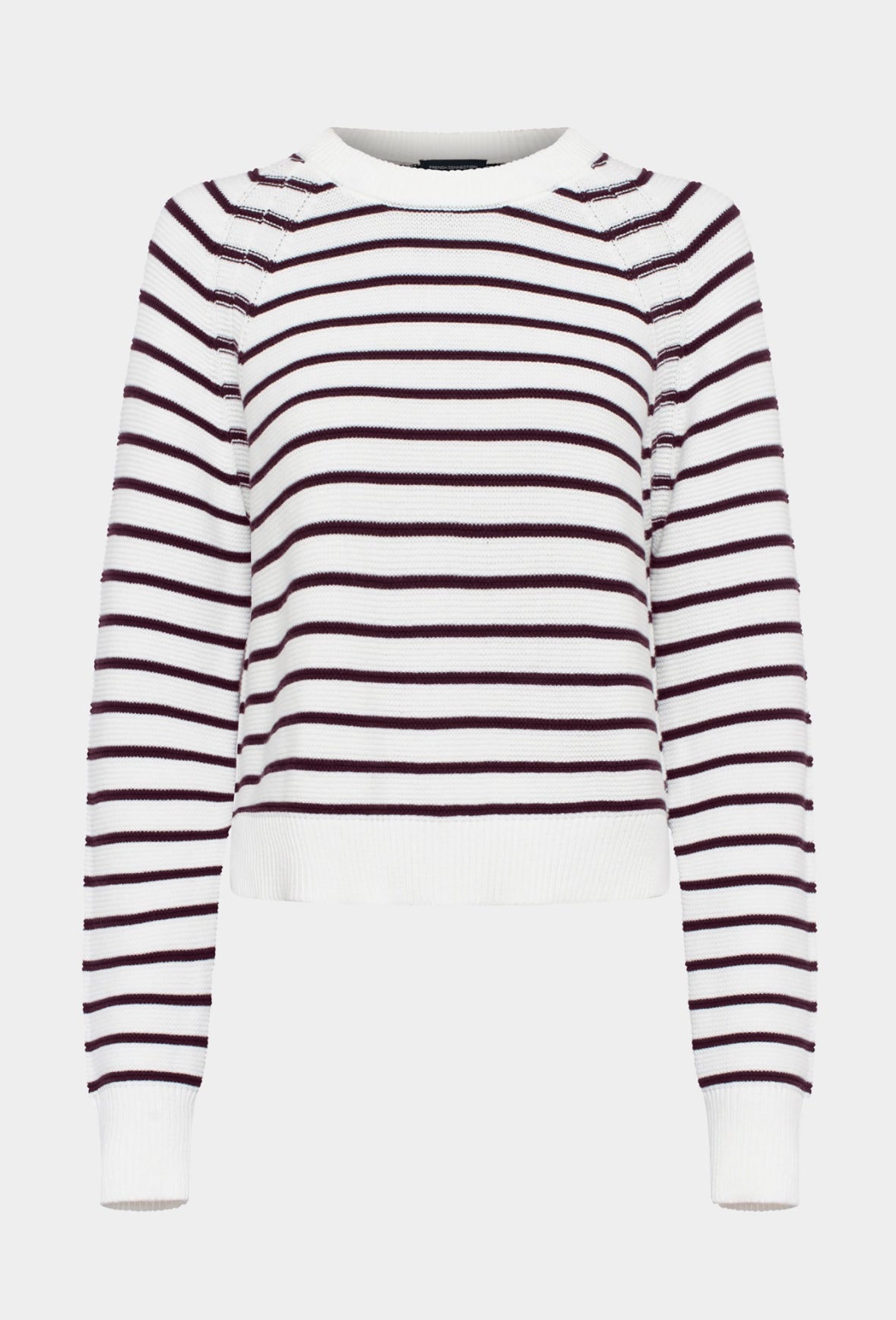 Lily Mozart Stripe Winter White/Red