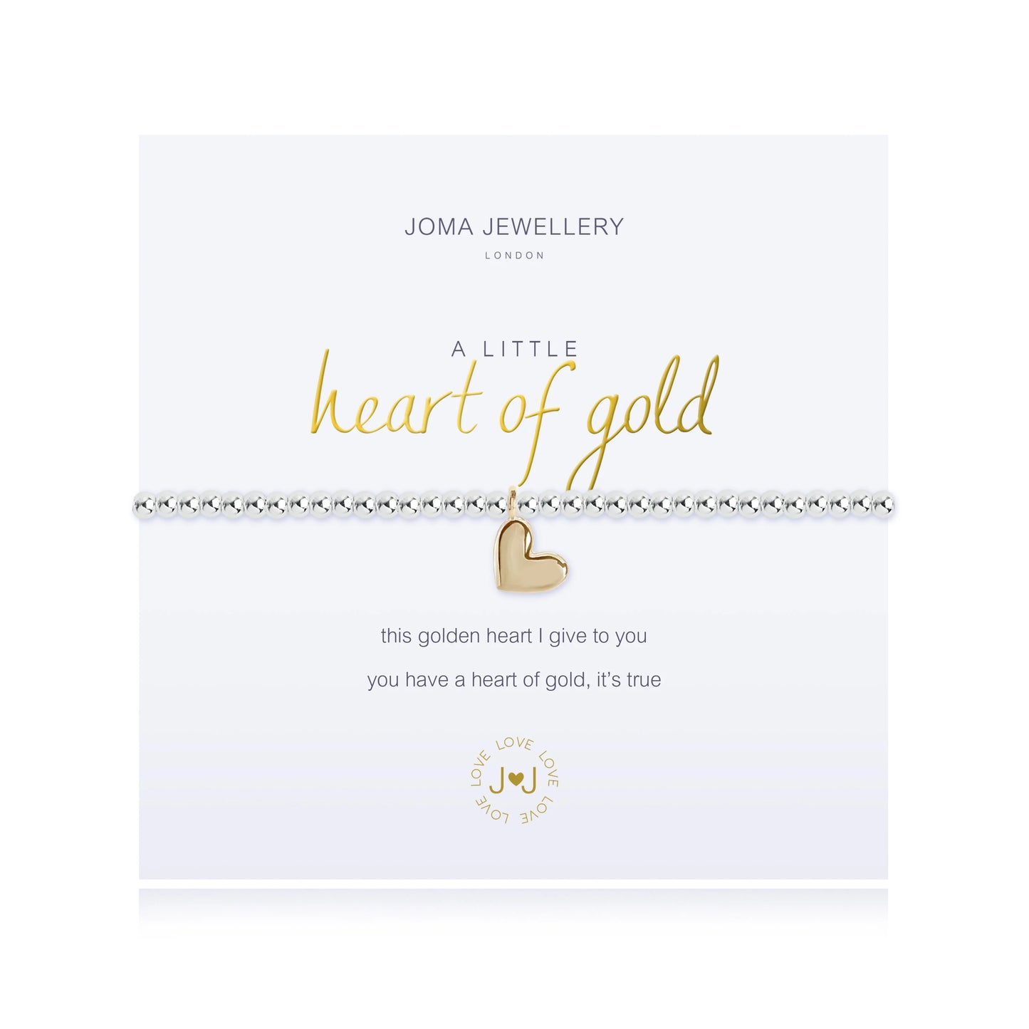 A Little 'Heart Of Gold' Bracelet