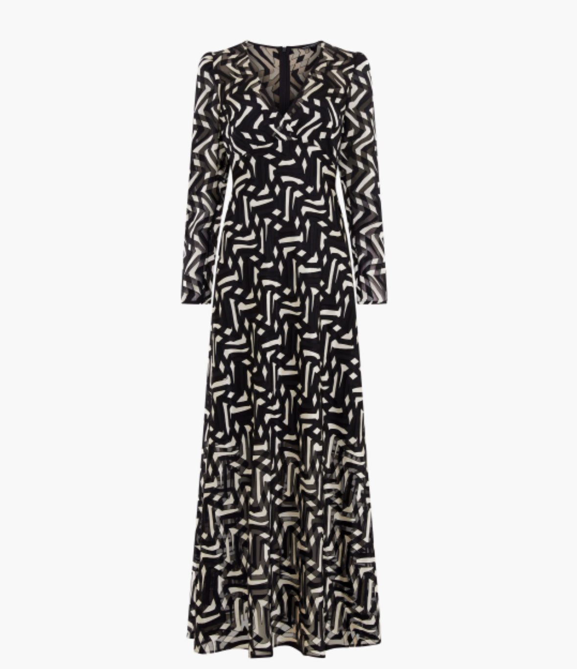 71XEH Diandra Satin Devore Maxi Dress