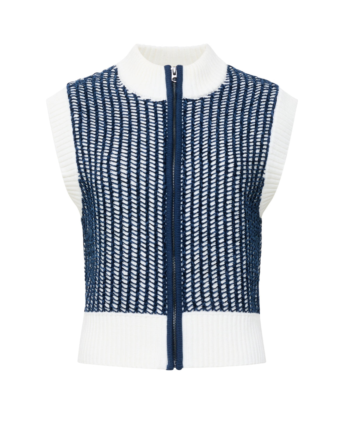 Klara Sleeveless Jumper - Navy Winter