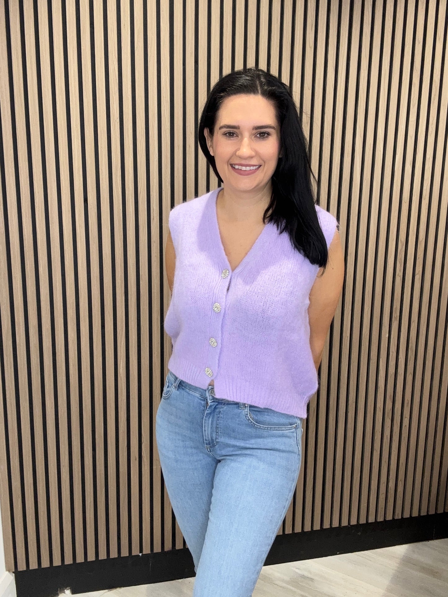 Aveen Waistcoat - Lilac