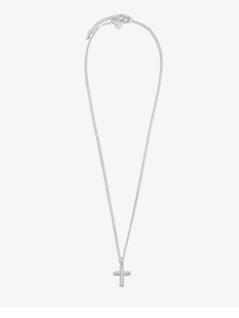 Kids' A Little 'First Holy Communion Necklace In Silver Plating