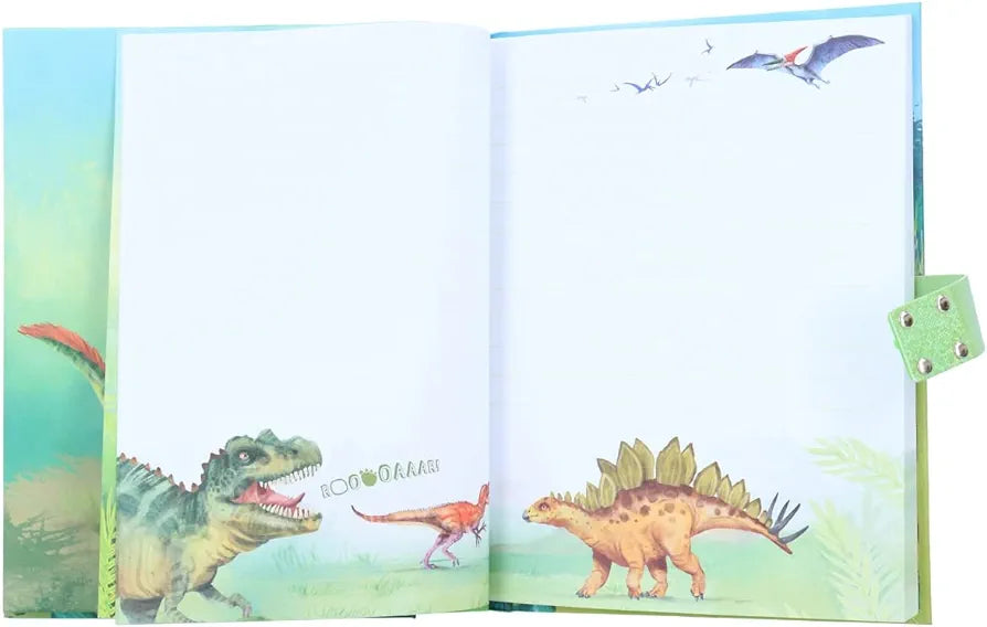 Dino World Diary With Code And Sound