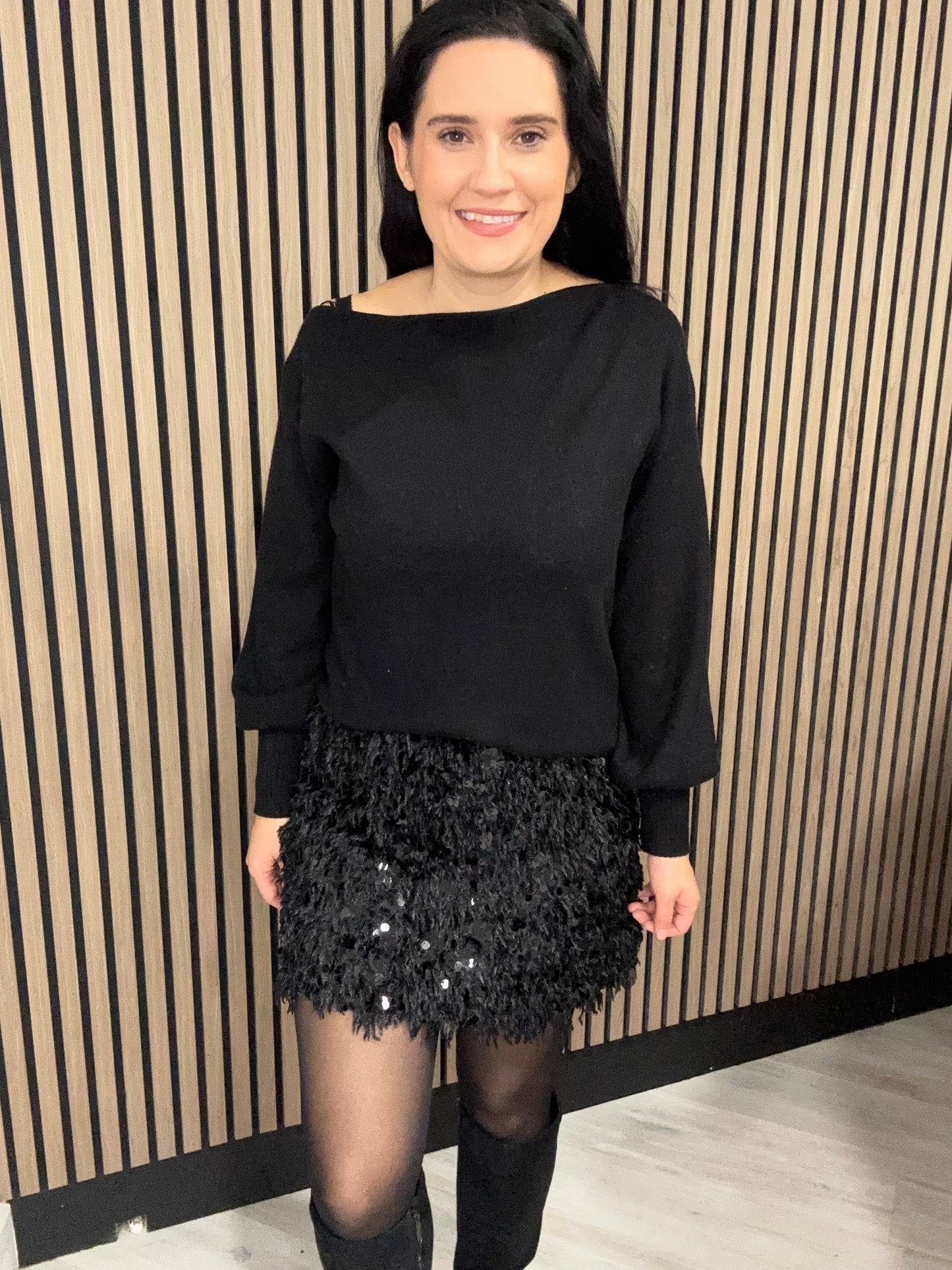 Paula Feather Skirt
