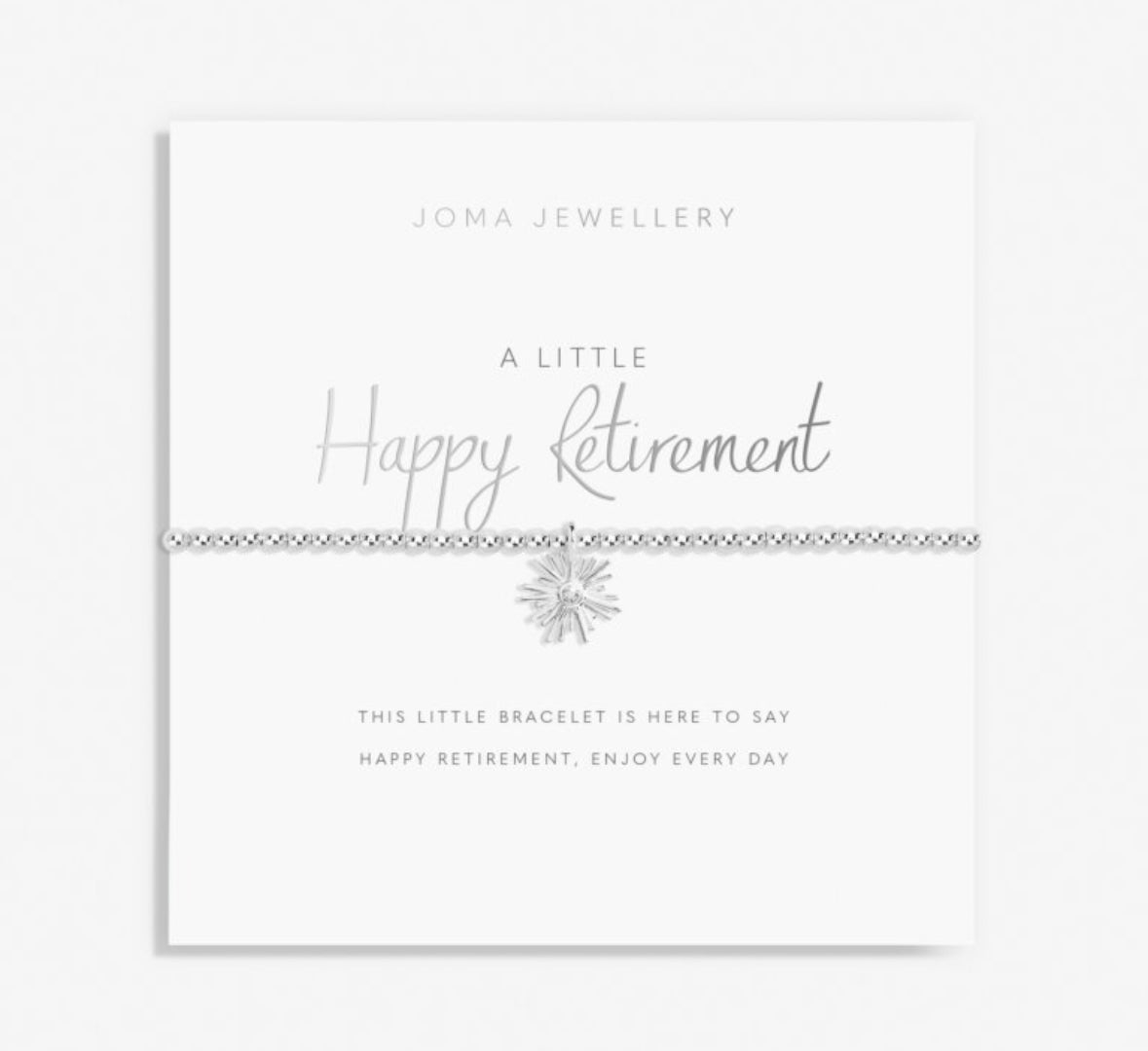 A Little 'Happy Retirement' Bracelet