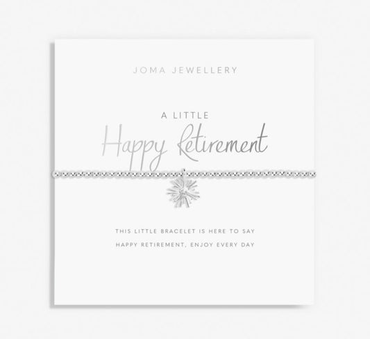 A Little 'Happy Retirement' Bracelet