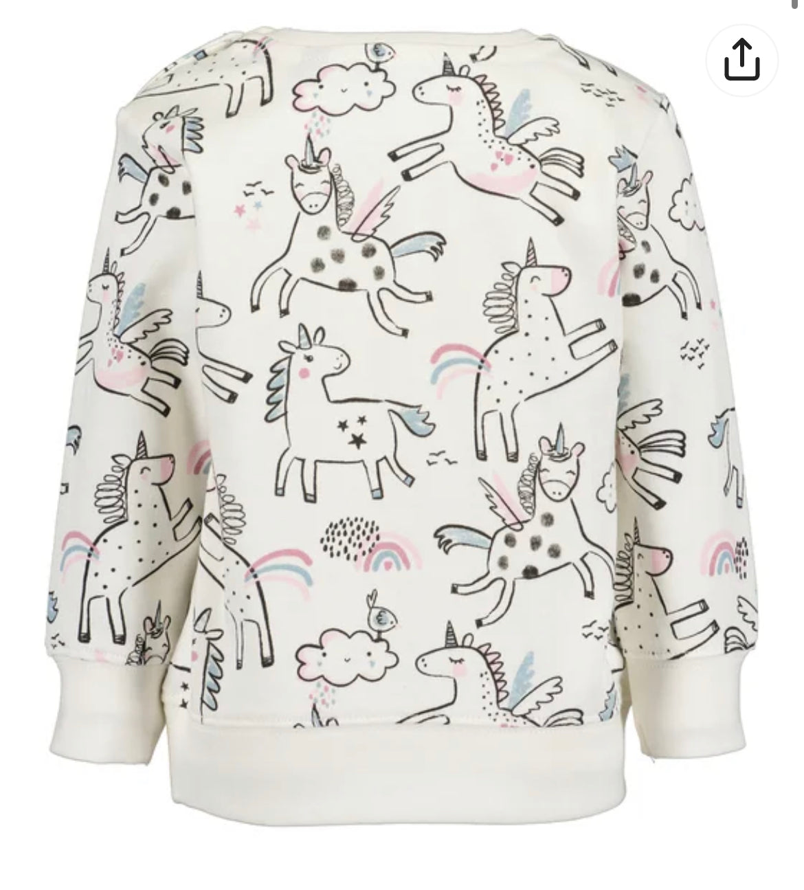 Unicorn Jumper - 957070 Blue Seven