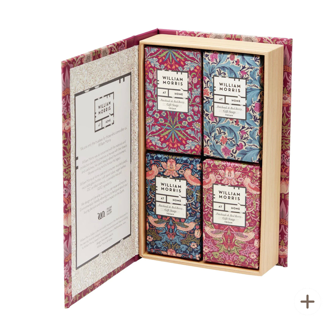 STRAWBERRY THIEF PATCHOULI & RED BERRY GUEST SOAPS