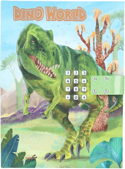 Dino World Diary With Code And Sound