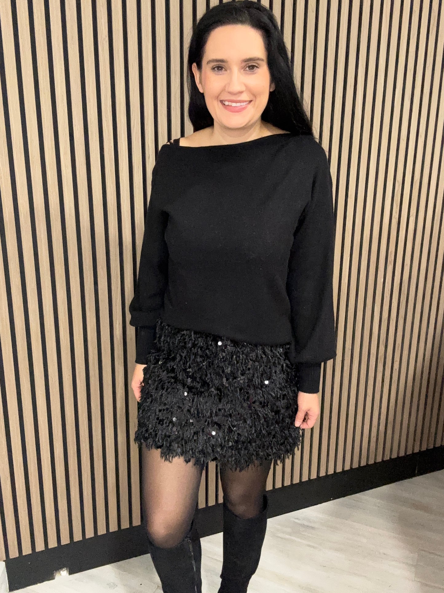 Paula Feather Skirt