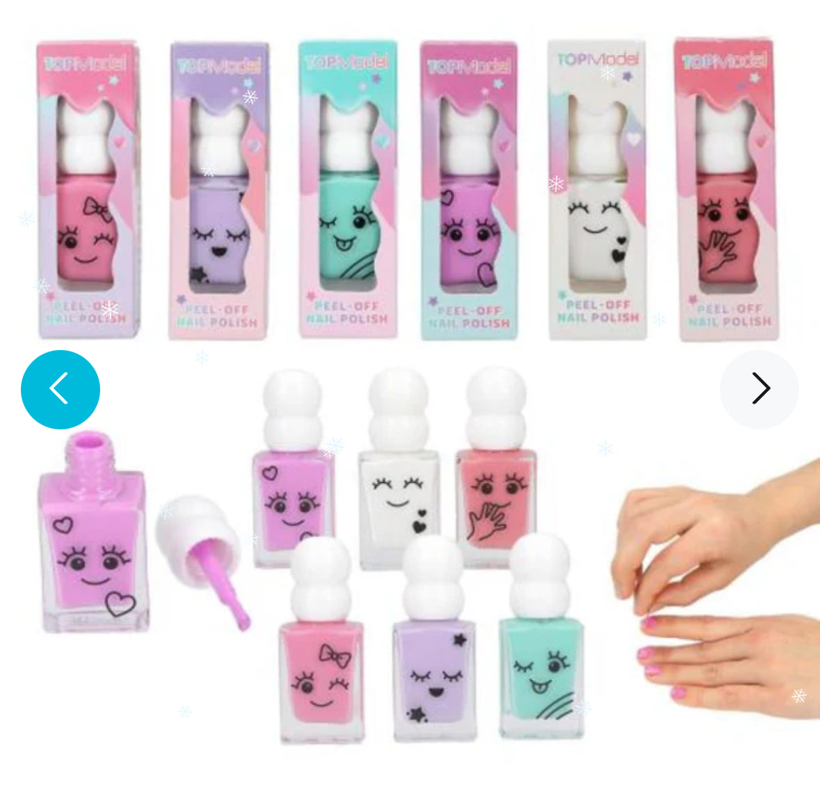 TOPModel Nail Laquer Peel-Off BEAUTY and ME