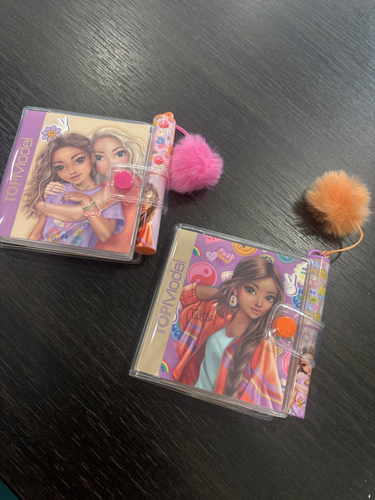 TOPModel Mini Notebook With Ballpen GIRL POWER