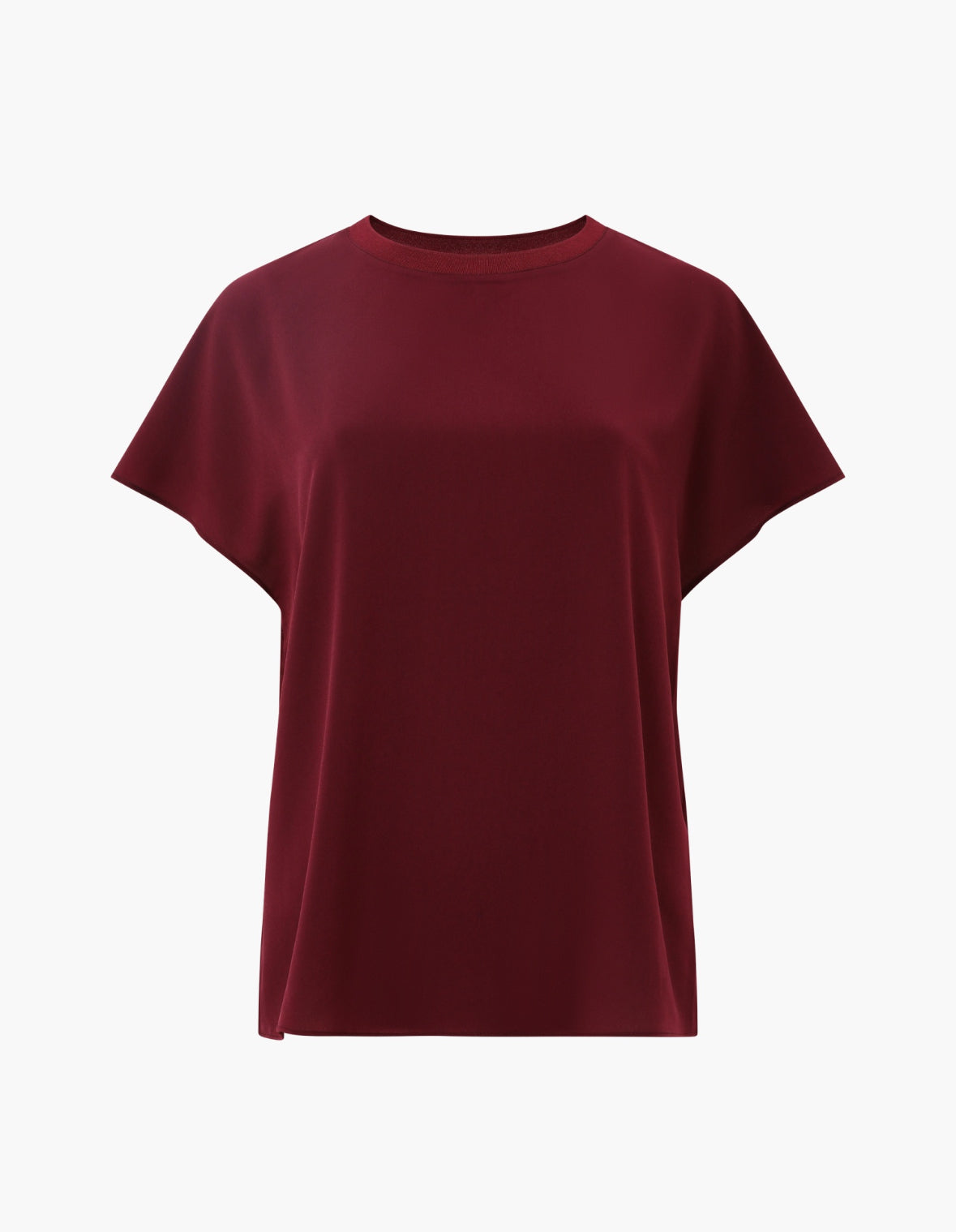 Bordouex Red Crew Top