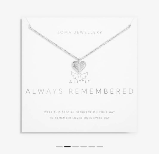 'Always Remembered' A Little Necklace