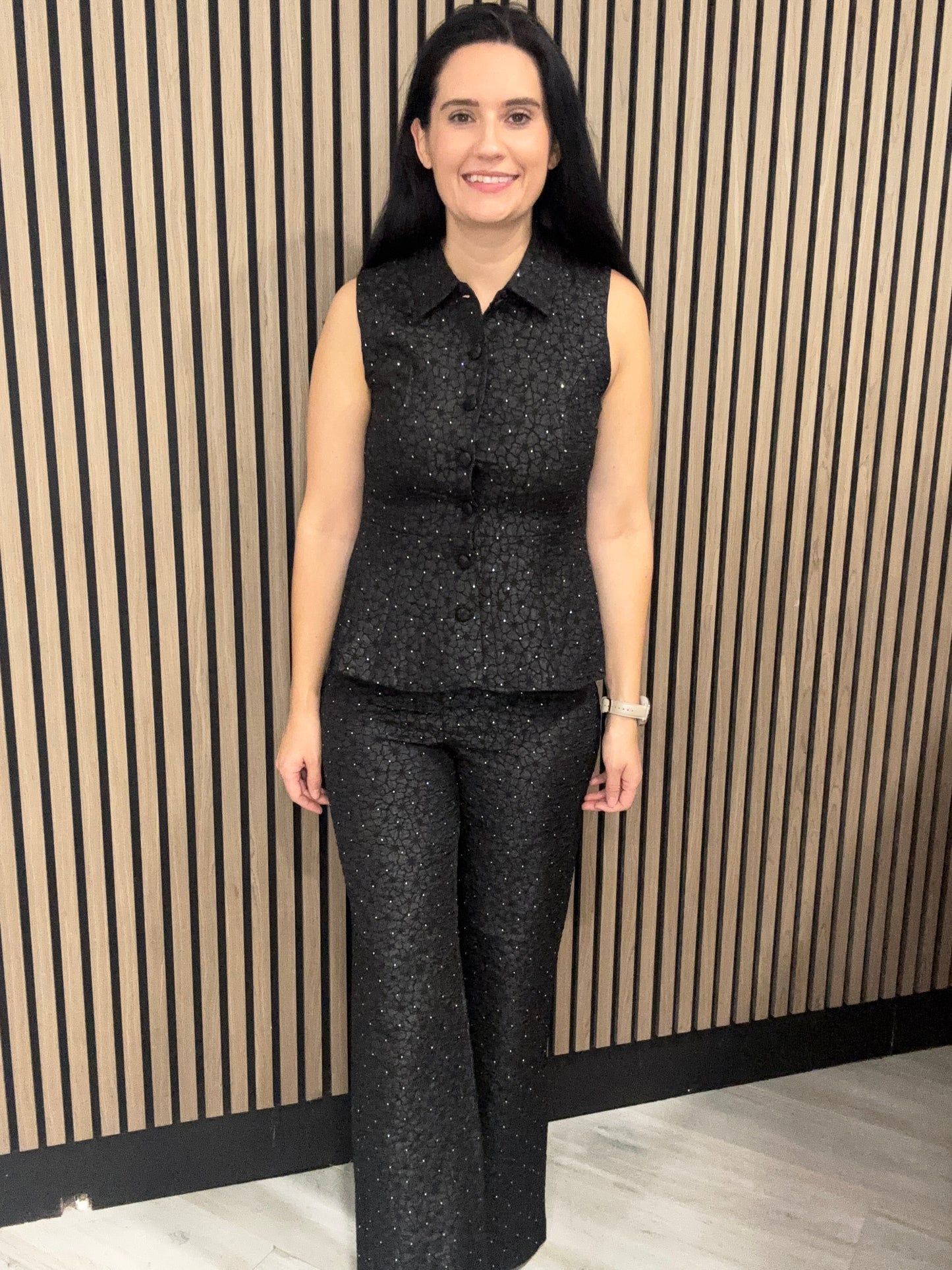 Yelena Jacquard Trousers