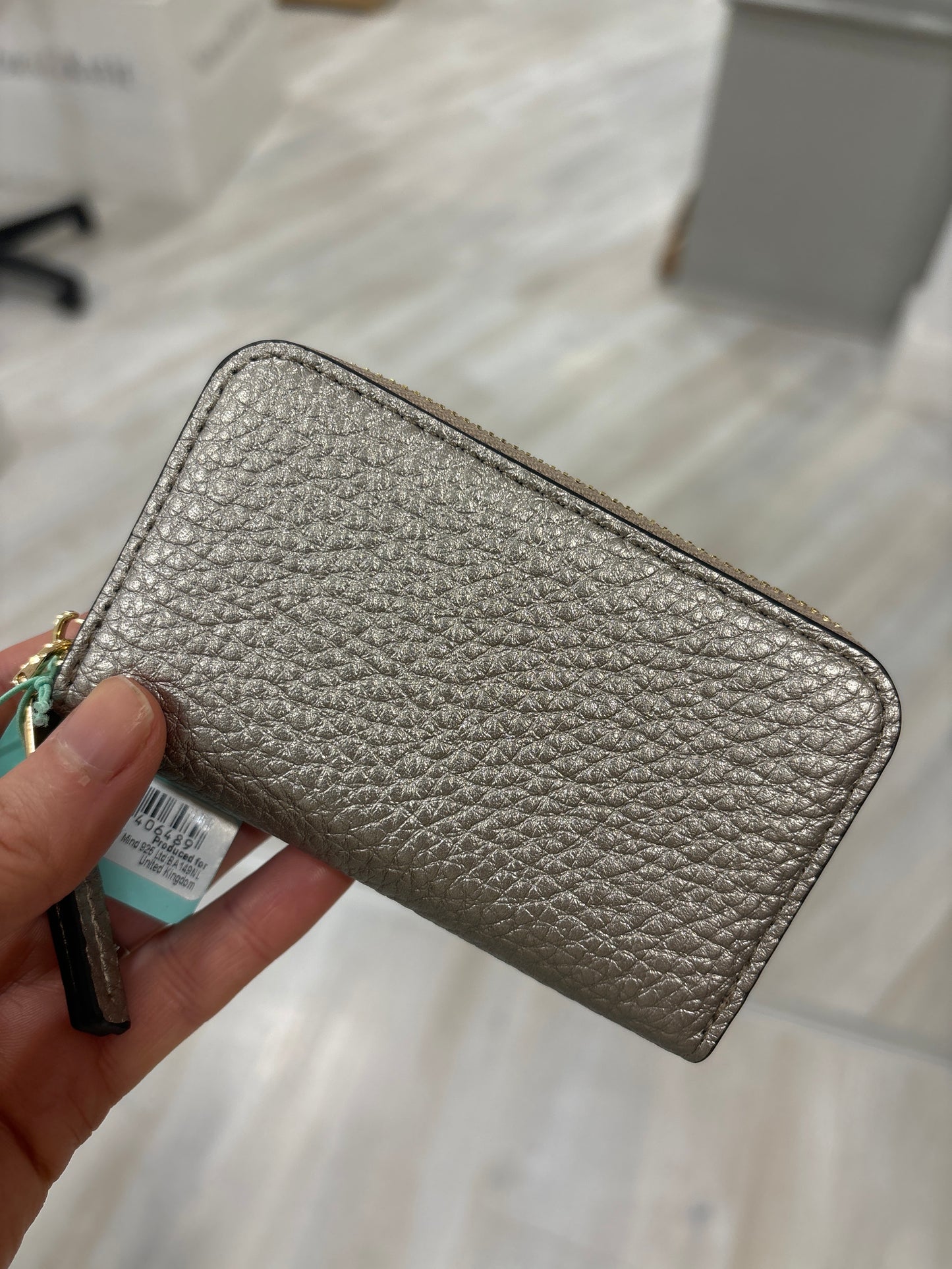 Metallic Purse POM Purse