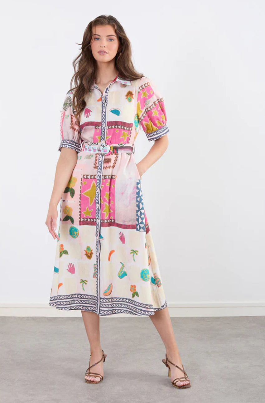 MA81209 Patterned Marc Dress