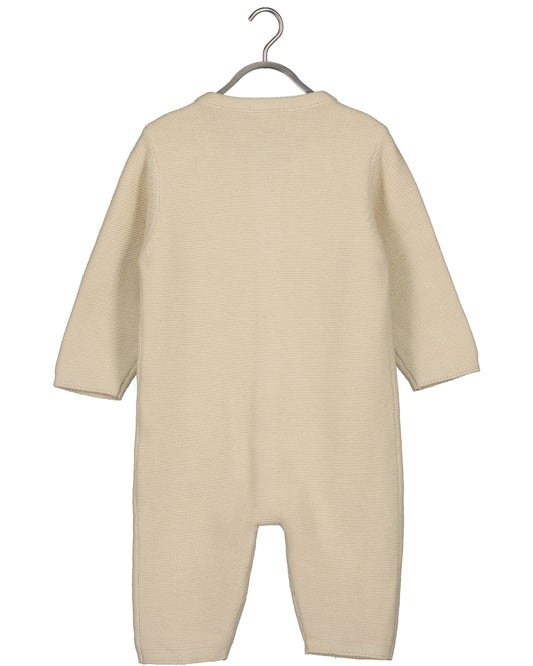 Cream unisex onesie