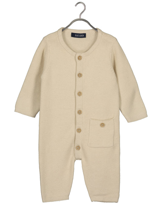 Cream unisex onesie