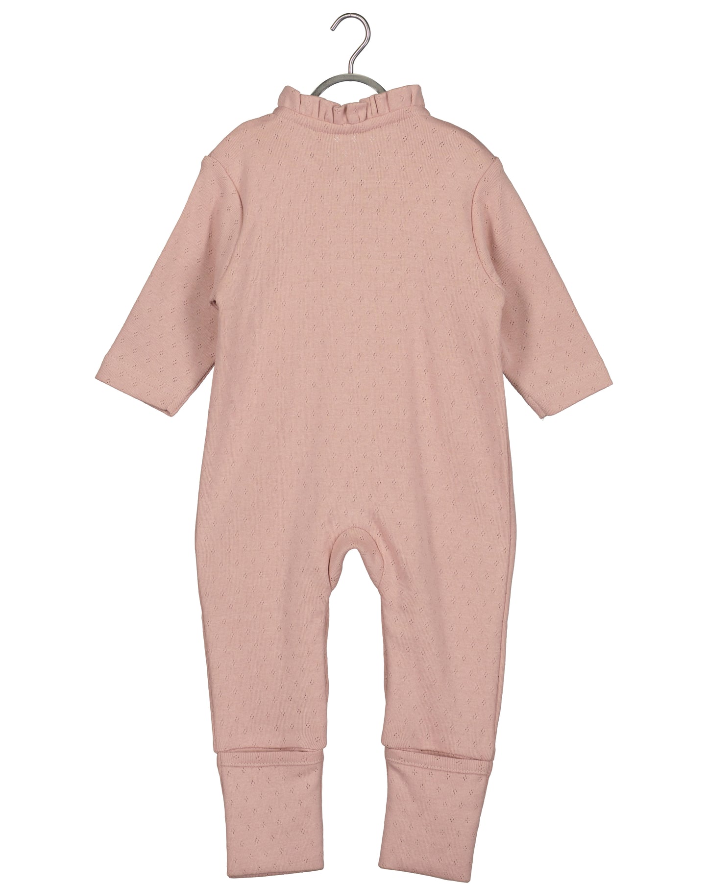 Dusky pink baby romper