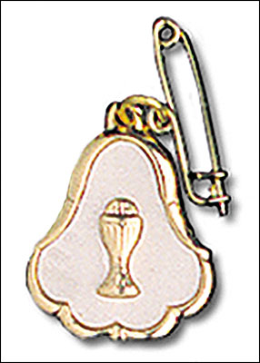 Communion Brooch/Enamel Inlay