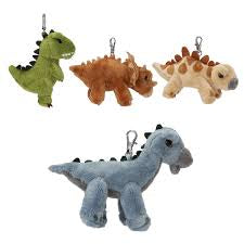 Dino World Plush Dino Pendant