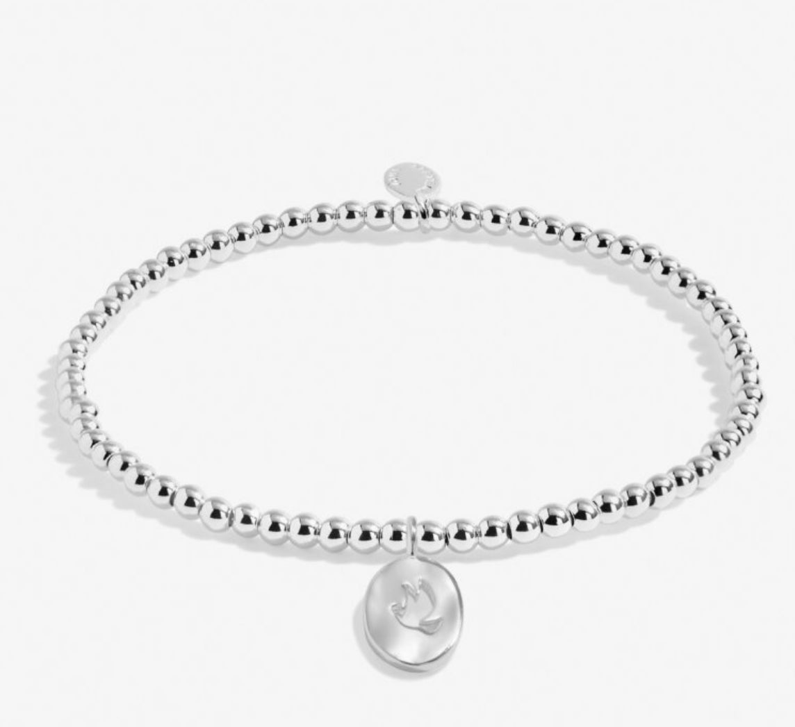 A Little 'Special Thoughts And Prayers' Bracelet In Silver Plating