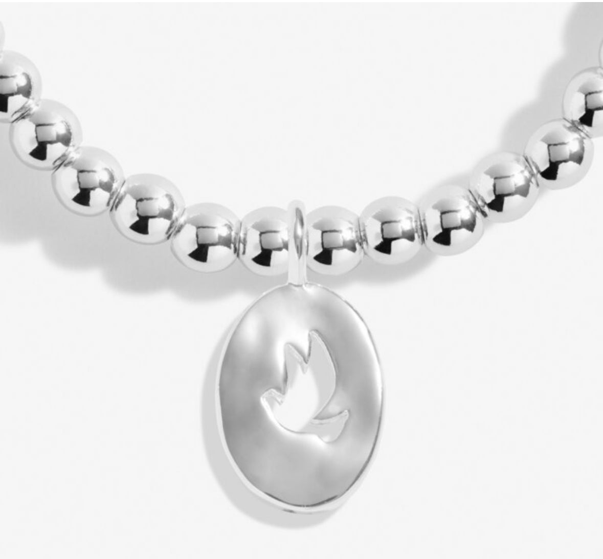 A Little 'Special Thoughts And Prayers' Bracelet In Silver Plating