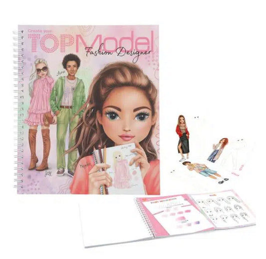 Create Your TOPModel Colouring Book