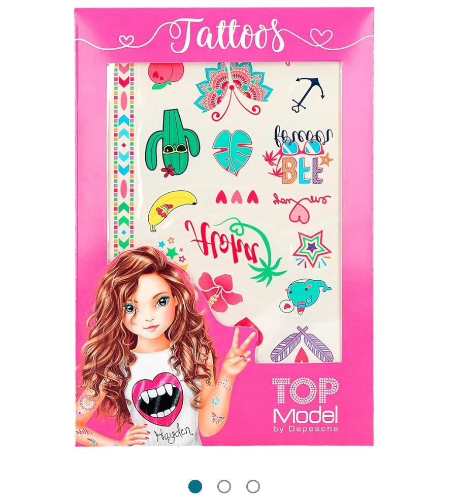 Top Model Tattoos Metallic TOPModel (0010227