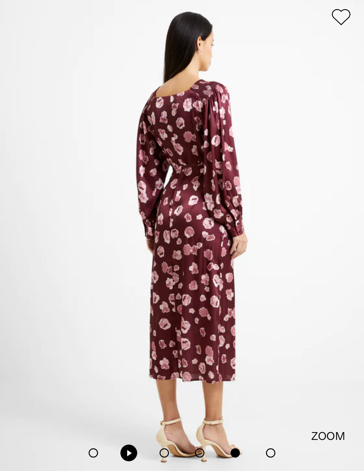 Bronwen Aleeya Satin Midi Dress 71VGO