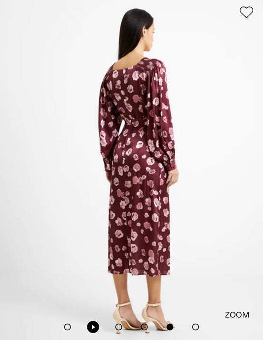 Bronwen Aleeya Satin Midi Dress 71VGO