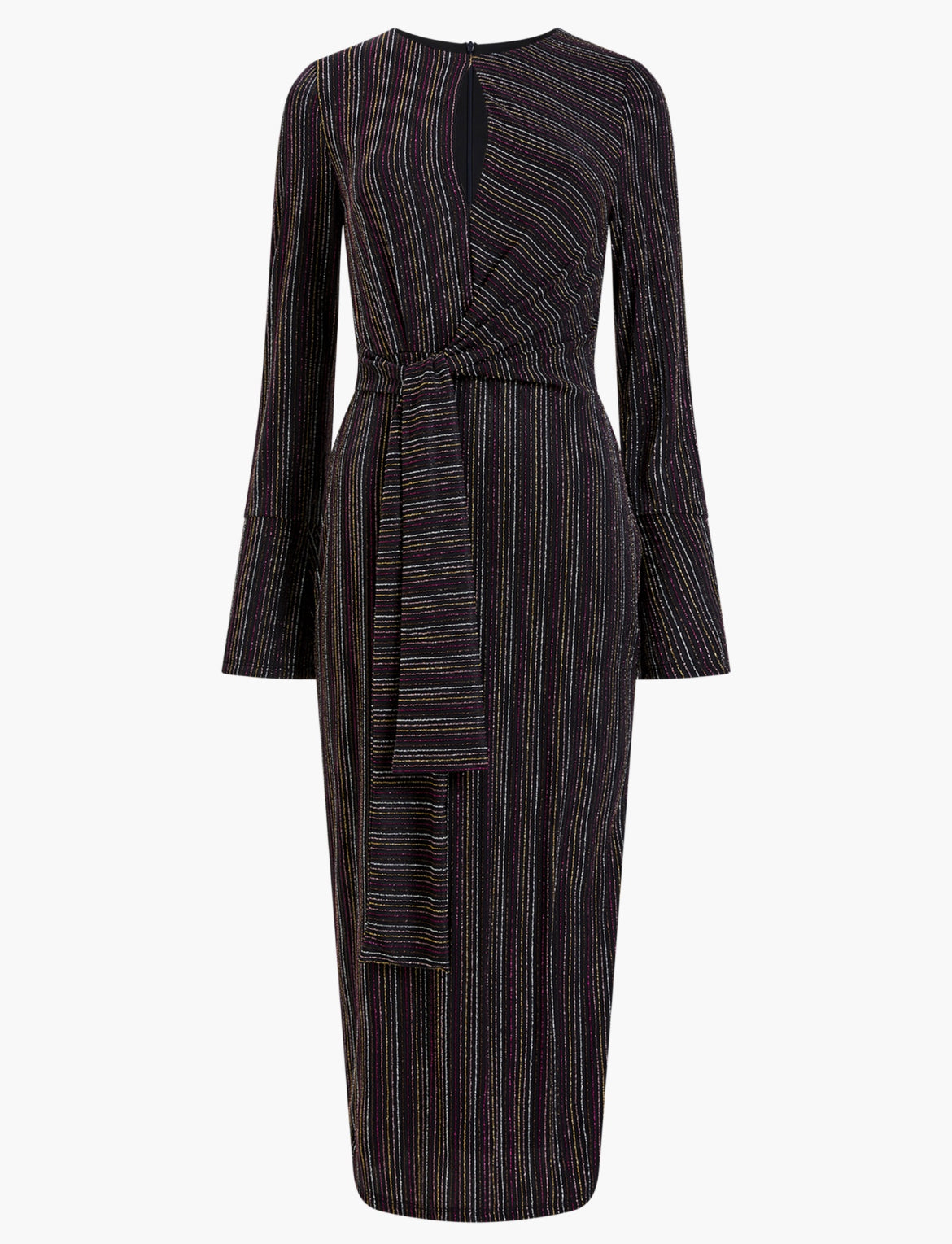 Paula Keyhole Midi Dress