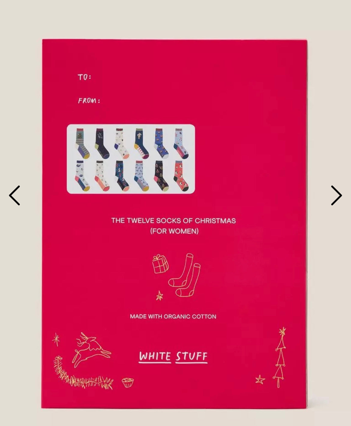 12 DAYS CHRISTMAS SOCK ADVENT