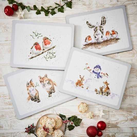 CHRISTMAS ANIMAL LARGE PLACEMATS