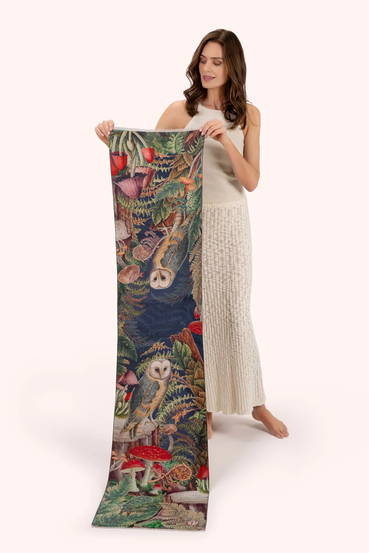 Lux Scarf - Wild Woodland Owl