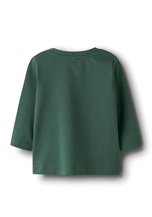 Dino Long Sleeve Top, Green